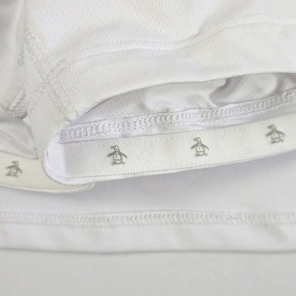 NWT Penguin Women's White Orange  Colorblock Tennis Skort Skirt Stretch Size XL - Picture 10 of 15